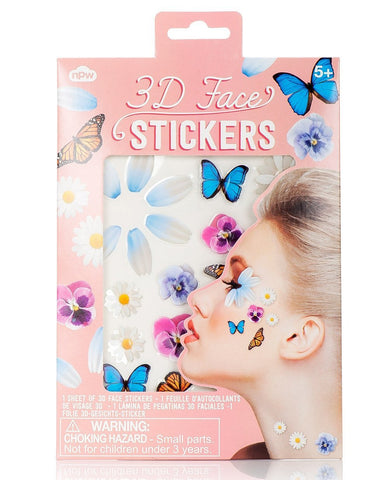 3D FACE STICKERS