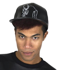 ALIEN DJ CAP LEATHERETTE