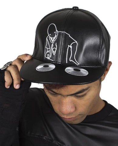 ALIEN DJ CAP LEATHERETTE